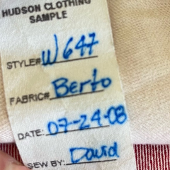 Hudson Sample Rare Petal Pushers - Picture 7 of 10